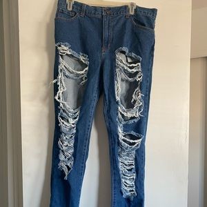 Ripped jeans